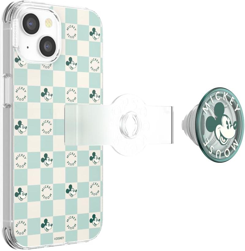imagePopSockets iPhone 16 Pro Case Compatible with MagSafe Phone Case for iPhone 16 Pro Wireless Charging Compatible Case Only Mickey Polka DotMickey Classic Check
