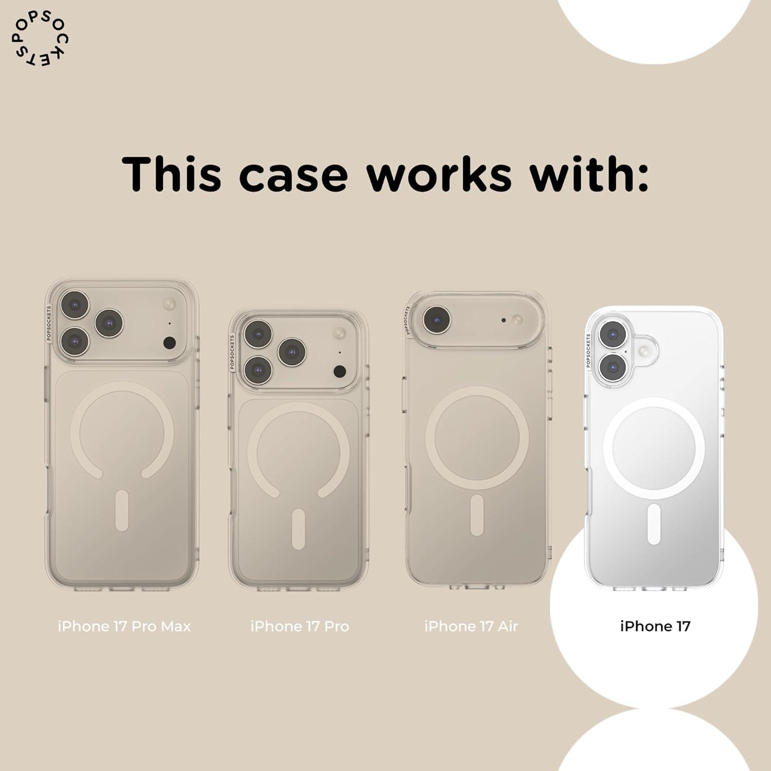 imagePopSockets iPhone 16 Pro Case Compatible with MagSafe Phone Case for iPhone 16 Pro Wireless Charging Compatible Case Only Mickey Polka DotMickey Polka Dot