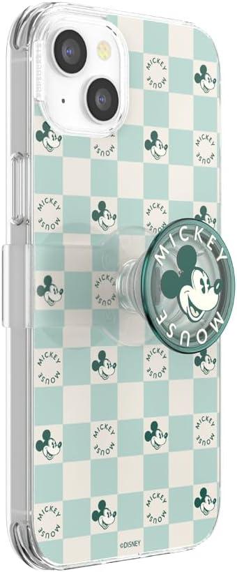 imagePopSockets iPhone 16 Pro Max Case Compatible with MagSafe Phone Case for iPhone 16 Pro Max Wireless Charging Compatible Case Only Mickey Polka DotMickey Classic Check