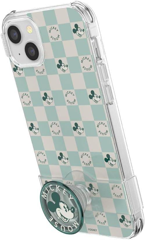 imagePopSockets iPhone 16 Pro Max Case Compatible with MagSafe Phone Case for iPhone 16 Pro Max Wireless Charging Compatible Case Only Mickey Polka DotMickey Classic Check