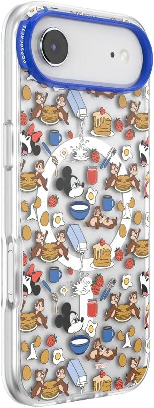 imagePopSockets iPhone 17 Pro Phone Case Compatible with MagSafe for iPhone 17 Pro Wireless Charging Compatible Case Only Mod Mickey amp MinnieMickeys Breakfast Buffet
