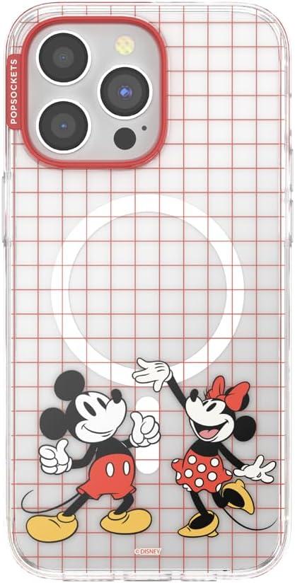 imagePopSockets iPhone 17 Pro Phone Case Compatible with MagSafe for iPhone 17 Pro Wireless Charging Compatible Case Only Mod Mickey amp MinnieMod Mickey Minnie