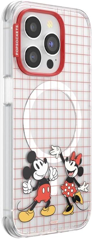 imagePopSockets iPhone 17 Pro Phone Case Compatible with MagSafe for iPhone 17 Pro Wireless Charging Compatible Case Only Mod Mickey amp MinnieMod Mickey Minnie