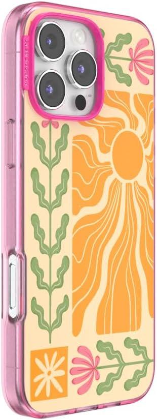 imagePopSockets iPhone 17 Pro Phone Case Compatible with MagSafe for iPhone 17 Pro Wireless Charging Compatible Case Only Pasta PastaDesert Mosaic