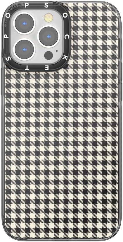 imagePopSockets iPhone 17 Pro Phone Case Compatible with MagSafe for iPhone 17 Pro Wireless Charging Compatible Case Only Pasta PastaGingham