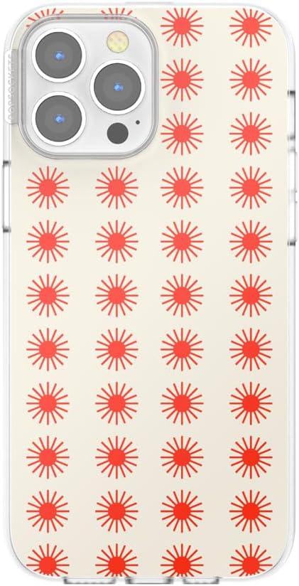 imagePopSockets iPhone 17 Pro Phone Case Compatible with MagSafe for iPhone 17 Pro Wireless Charging Compatible Case Only Pasta PastaWestern Sun