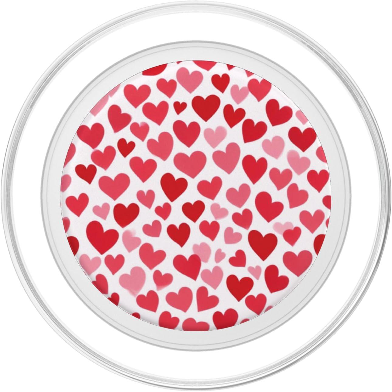 imageRed Hearts PopSockets Adhesive PopGripMagnetic PopGrip