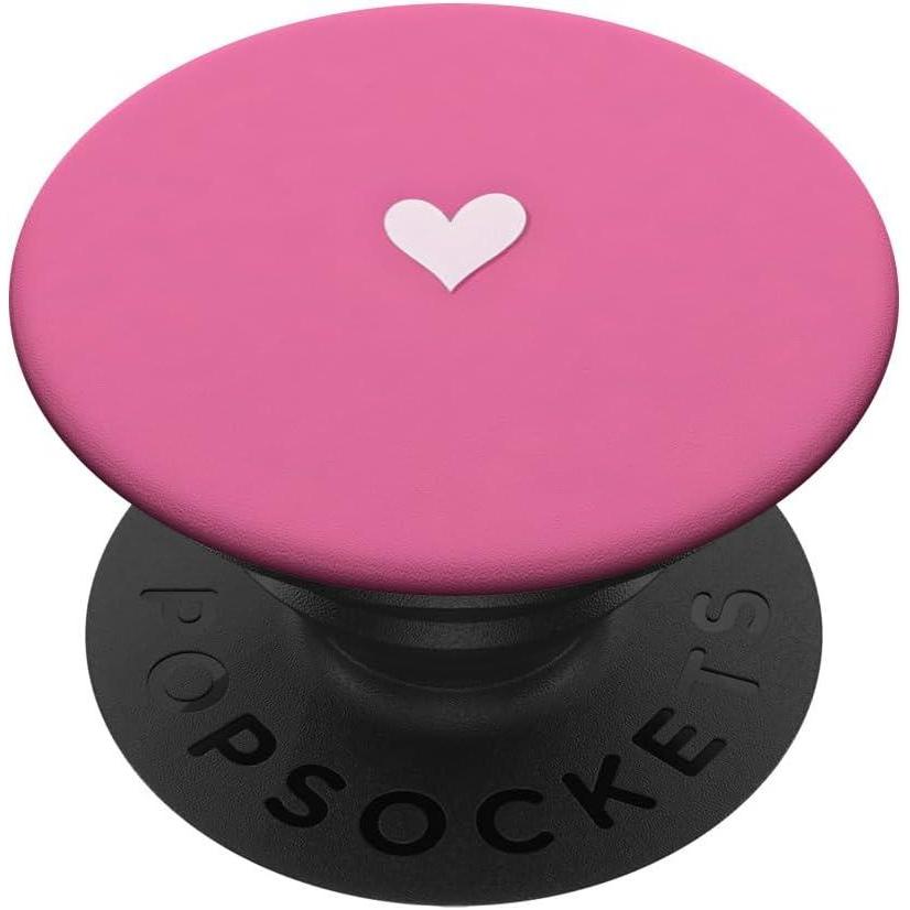 imageCute Heart Love Pink PopSockets Adhesive PopGripAdhesive PopGrip