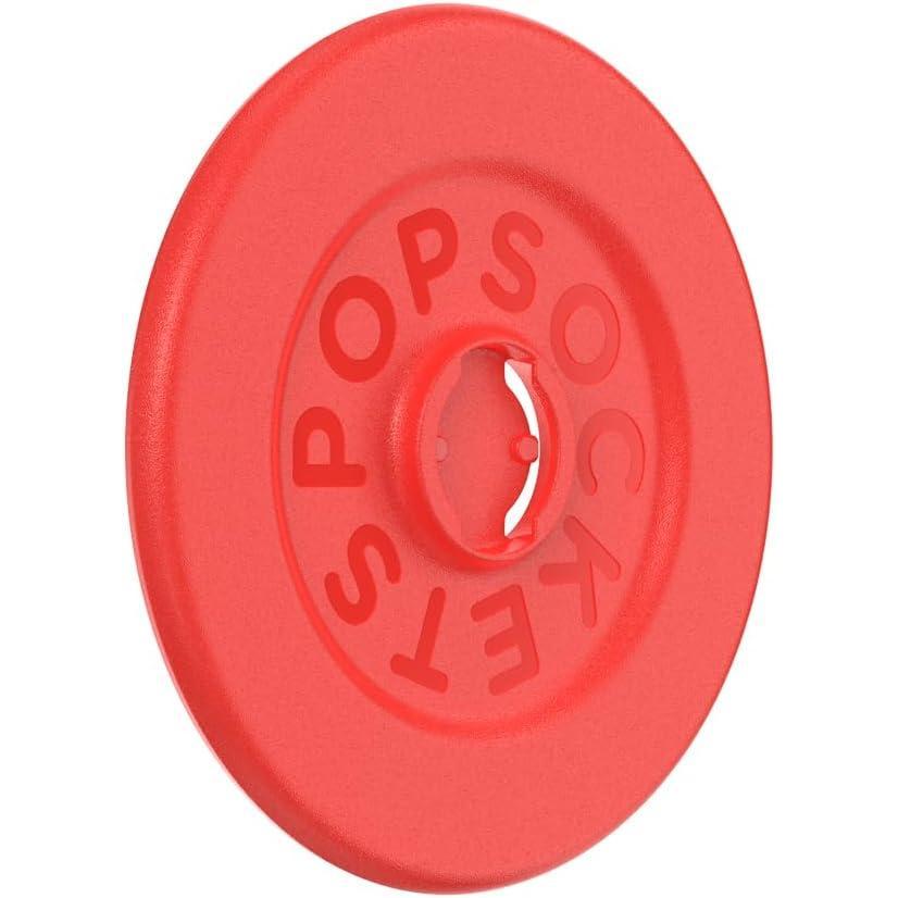 imagePopSockets MagSafe Grip Base Works with Swappable PopSockets Tops Top Sold Separately Magnetic Base for iPhone MagSafe Cases amp Phones Rosso Red
