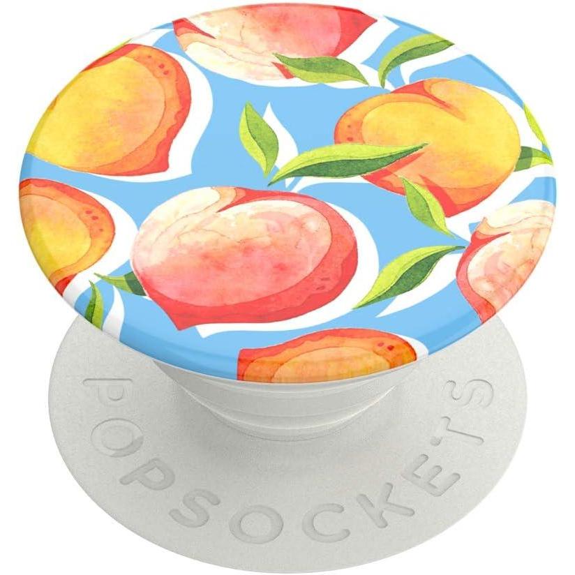 imagePopSockets Phone Grip with Expanding Kickstand Adhesive Grip Berry CheekyJust Peachy