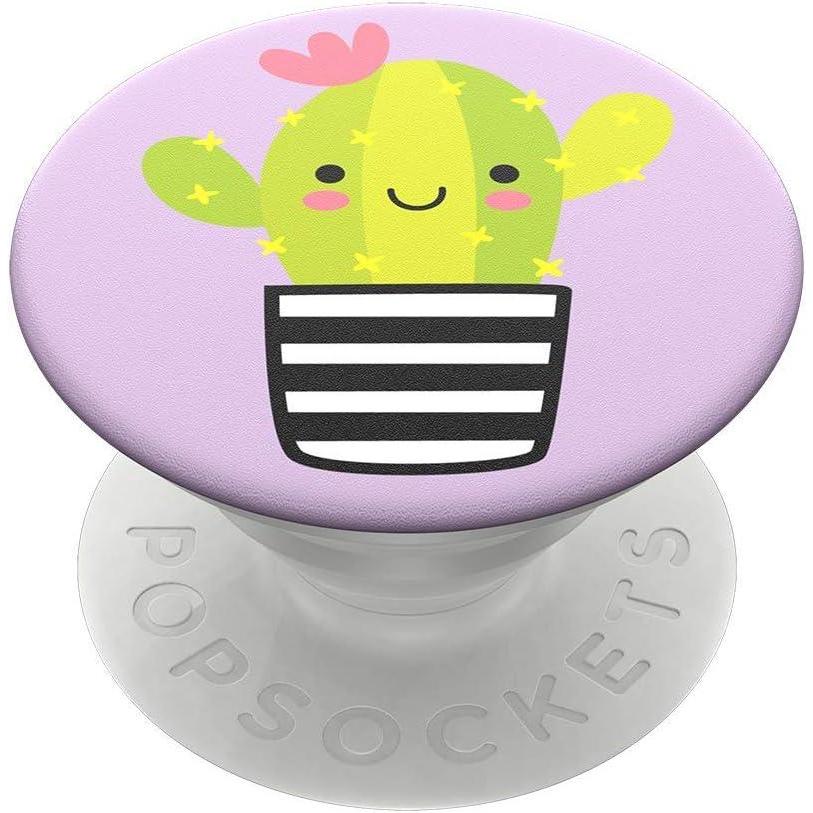 imagePopSockets Phone Grip with Expanding Kickstand Adhesive Grip Cactus PalCactus Pal