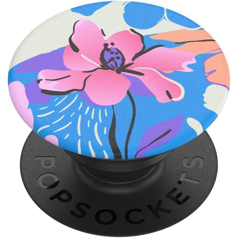 imagePopSockets Phone Grip with Expanding Kickstand Adhesive Grip Vivid Bloom