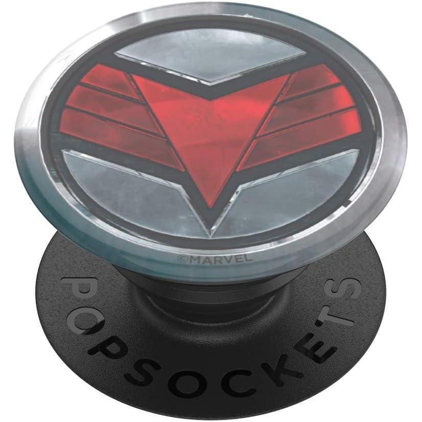 imagePopSockets Phone Grip with Expanding Kickstand Adhesive Grip Enamel  Infinity GauntletFalcon Icon