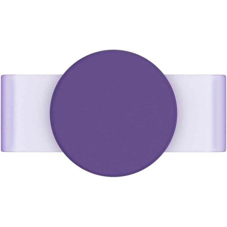 imagePopSockets PopGrip Slide NonAdhesive Phone Grip amp Stand with a Swappable Top for iPhone 11 Pro Silicone Case Fierce VioletFierce Violet Translucent