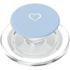 imageBaby BluePastel Blue Hand Drawn Heart Love Minimalist PopSockets PopGrip for MagSafeMagnetic PopGrip