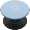 imageBaby BluePastel Blue Hand Drawn Heart Love Minimalist PopSockets PopGrip for MagSafeSwappable PopGrip