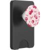 imageCoquette Cherry and Pink Bow PopSockets Adhesive PopGripMagnetic PopWallet