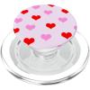 imageHeart Pattern Valentines Day PopSockets Adhesive PopGripMagnetic PopGrip