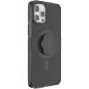 imagePopSockets Black iPhone 12 Case and iPhone 12 Pro Case with Phone Grip and Slide Compatible with MagSafeBlack
