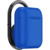 imagePopSockets PopGrip AirPods Holder  PopChain 2 Swappable Grip and AirPods Holder for Phones and Tablets  Cobalt BlueCobalt Blue