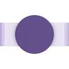 imagePopSockets PopGrip Slide NonAdhesive Phone Grip amp Stand with a Swappable Top for iPhone 11 Pro Silicone Case  Fierce VioletFierce Violet Translucent