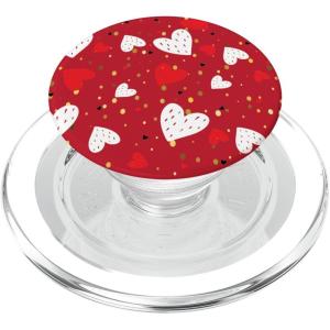 Cute Valentines Day Hearts Day Cupid Love PopSockets MagSafe PopGrip for iPhone(MagSafe)