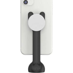 PopSockets Flexible Phone Mount & Stand, Phone Tripod Mount – Black(Black)