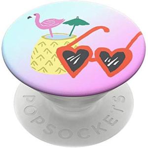 ​​​​PopSockets Phone Grip with Expanding Kickstand, Adhesive Grip – Black Ice(Floral)