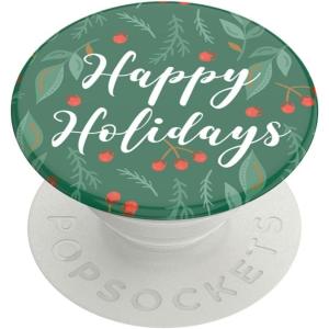 ​​​​PopSockets Phone Grip with Expanding Kickstand, Adhesive Grip – Happy Holidays