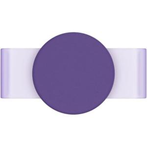 PopSockets: PopGrip Slide Non-Adhesive Phone Grip & Stand with a Swappable Top for iPhone 11 Pro Silicone Case – Fierce Violet(Fierce Violet Translucent)