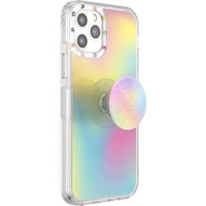 PopSockets iPhone 12/ 12 Pro Case with Repositionable Slide Grip and Compatible with MagSafe -Abstract(Abstract)