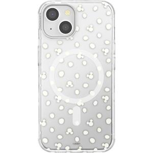 PopSockets iPhone 16 Pro Case Compatible with MagSafe, Phone Case for iPhone 16 Pro, Wireless Charging Compatible, Case Only – Mickey Polka Dot(Mickey Polka Dot)