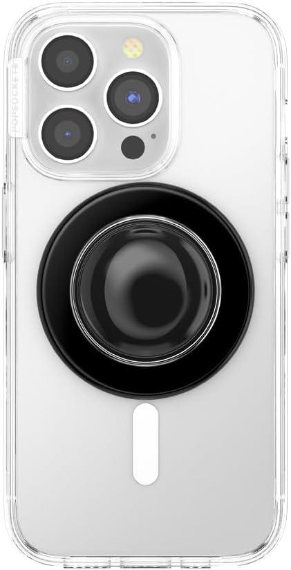 imagePopSockets Phone Grip for MagSafe Magnetic Holder Phone Stand Black ThermocromaticLuxe BonBon Black