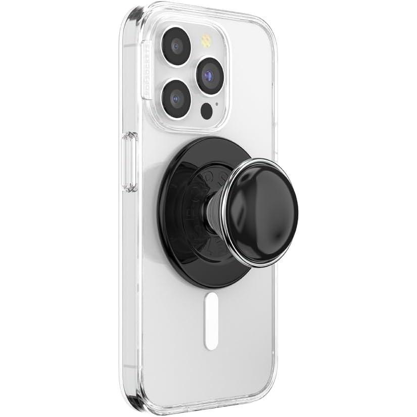 imagePopSockets Phone Grip for MagSafe Magnetic Holder Phone Stand Black  ThermocromaticLuxe BonBon Black
