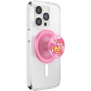 PopSockets PopGrip for MagSafe, Magnetic Phone Grip & Stand, Swappable Top, Secure Grip for iPhone MagSafe Cases, Kickstand for Hands-Free Viewing, Wireless Charging Compatible – Witches Brew Pink