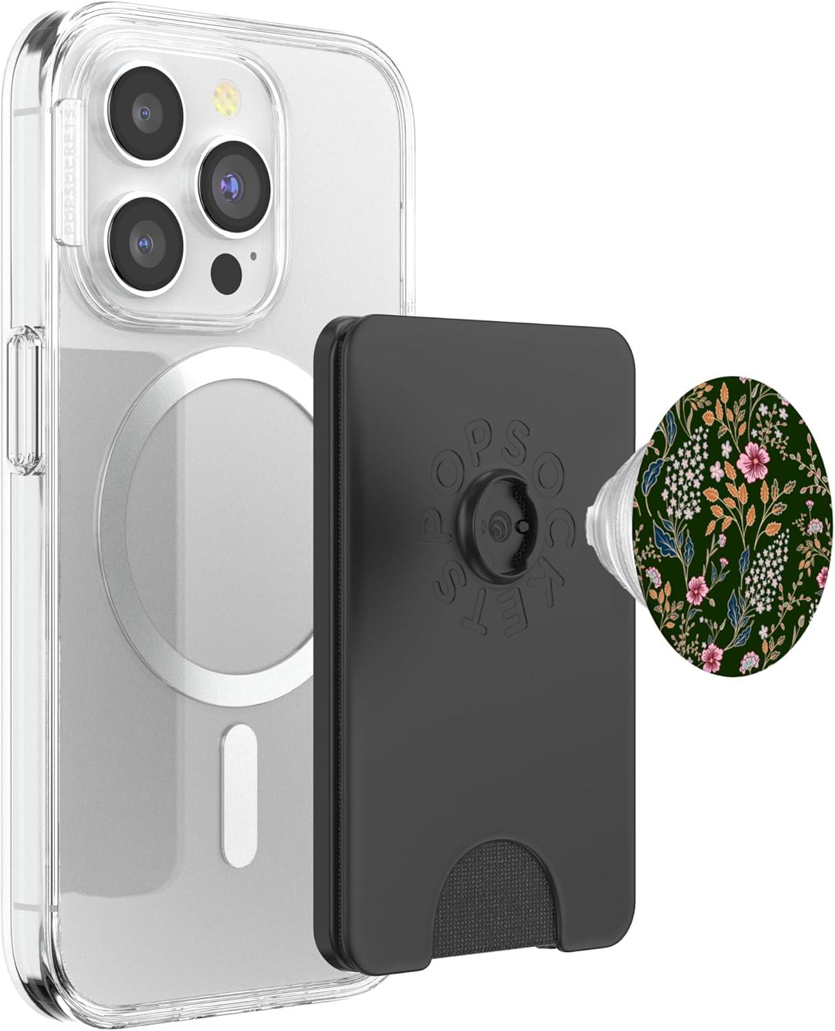 imagePopSockets Floral Phone Grip amp Stand Midnight Meadow PopSockets Adhesive PopGripMagnetic PopWallet