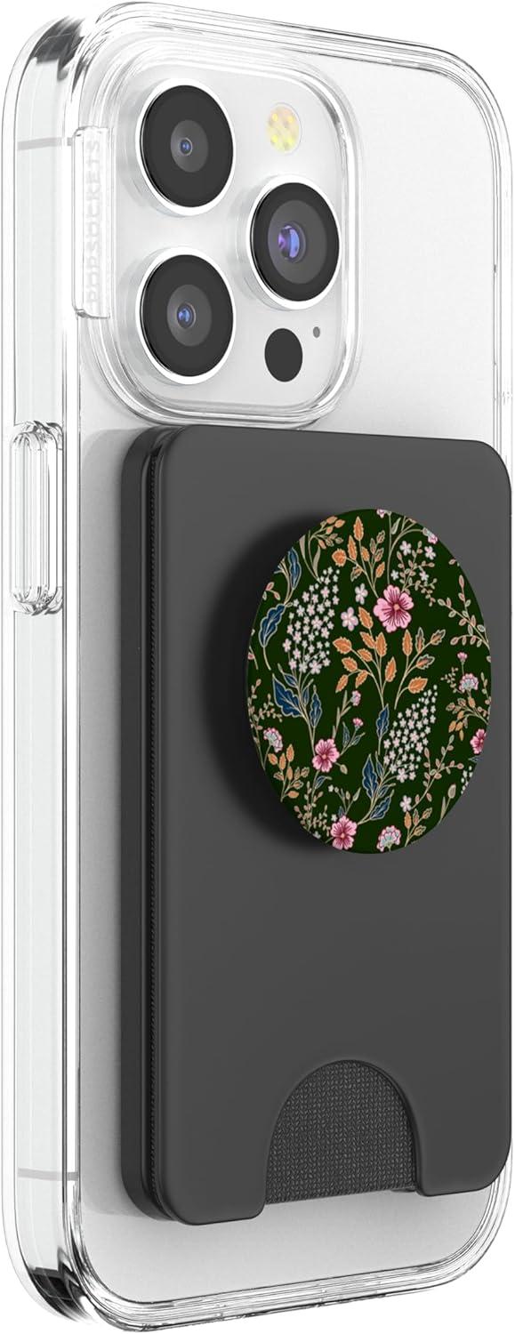 imagePopSockets Floral Phone Grip amp Stand Midnight Meadow PopSockets Adhesive PopGripMagnetic PopWallet