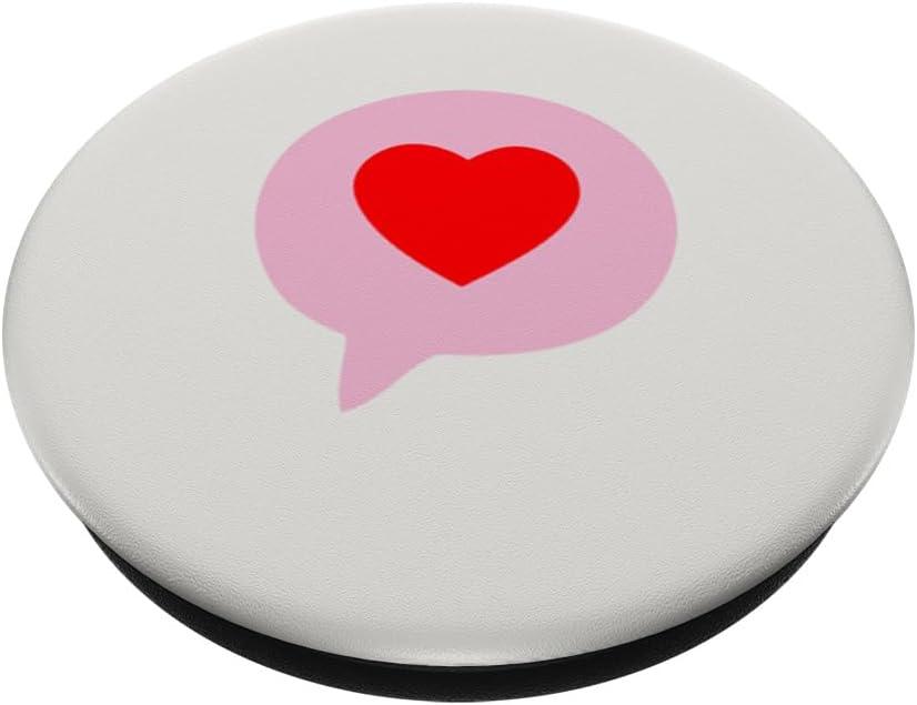imagePopSockets Heart Phone Grip Send Love PopSockets Adhesive PopGripAdhesive PopGrip
