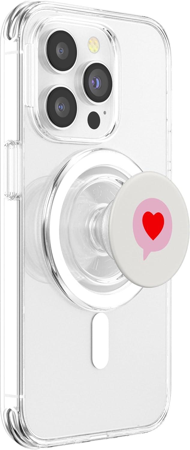 imagePopSockets Heart Phone Grip Send Love PopSockets Adhesive PopGripMagnetic PopGrip