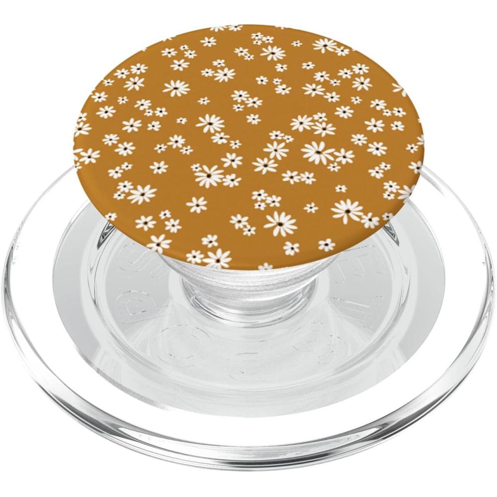 imagePopSockets Floral Phone Grip amp Stand  Golden Daisy PopSockets Adhesive PopGripMagnetic PopGrip