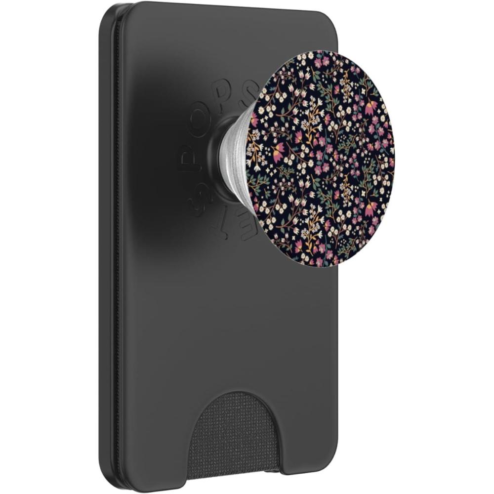 imagePopSockets Floral Phone Grip amp Stand  Nocturne Floral PopSockets Adhesive PopGripMagnetic PopWallet