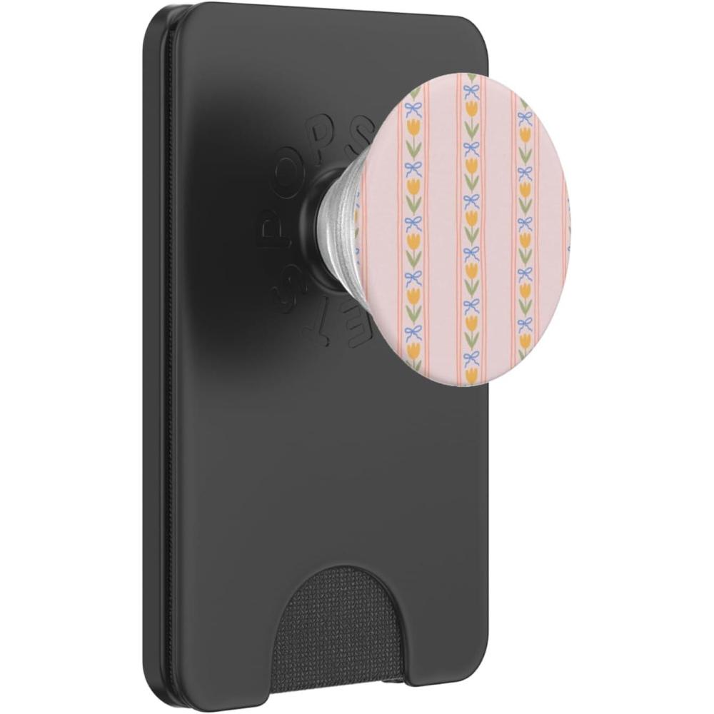 imagePopSockets Floral Phone Grip amp Stand  Ribbon amp Bloom PopSockets Adhesive PopGripMagnetic PopWallet