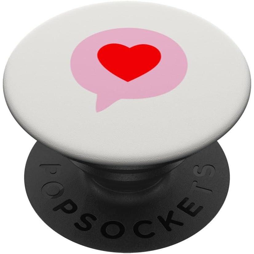 imagePopSockets Heart Phone Grip Send Love PopSockets Adhesive PopGripAdhesive PopGrip