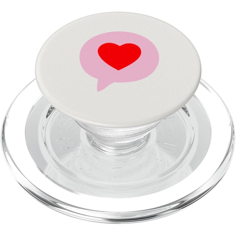 imagePopSockets Heart Phone Grip Send Love PopSockets Adhesive PopGripMagnetic PopGrip