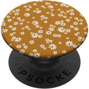 PopSockets Floral Phone Grip & Stand – Golden Daisy PopSockets Adhesive PopGrip(Adhesive PopGrip)