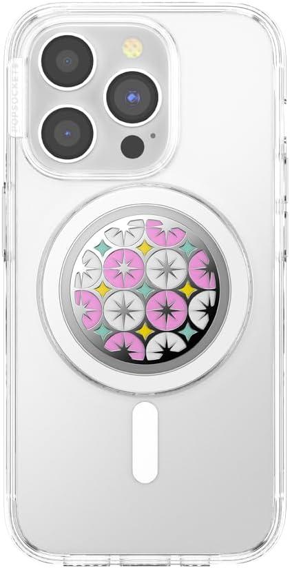 imagePopSockets Phone Grip for MagSafe with Kickstand Magnetic Stand Swappable Top Secure Hold for iPhone MagSafe Cases Phone amp Tablet Grip Enamel ScorpioAtomic Wallpaper