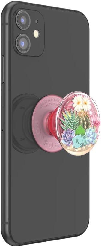 imagePopSockets PopGrip for MagSafe Magnetic Phone Grip amp Stand Swappable Top Secure Grip for iPhone MagSafe Cases Kickstand for HandsFree Viewing Wireless Charging Compatible Ghost GengarTerrarium