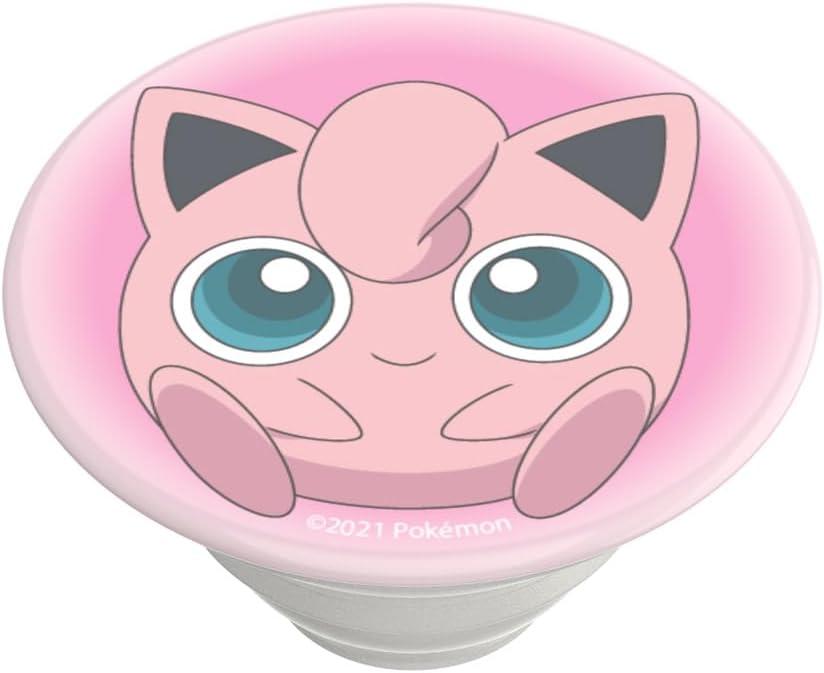 imagePopSockets PopGrip for MagSafe Magnetic Phone Grip amp Stand Swappable Top Secure Grip for iPhone MagSafe Cases Kickstand for HandsFree Viewing Wireless Charging Compatible Ghost GengarJigglypuff