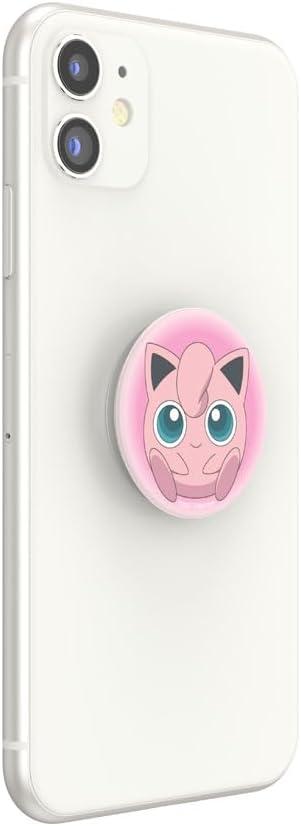 imagePopSockets PopGrip for MagSafe Magnetic Phone Grip amp Stand Swappable Top Secure Grip for iPhone MagSafe Cases Kickstand for HandsFree Viewing Wireless Charging Compatible Ghost GengarJigglypuff