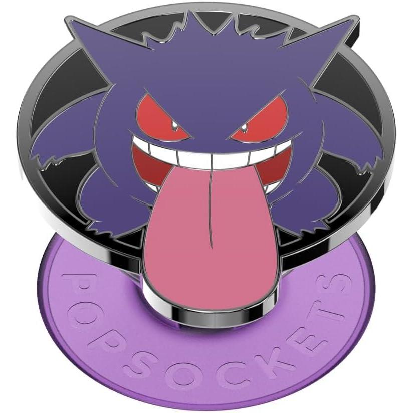 imagePopSockets PopGrip for MagSafe Magnetic Phone Grip amp Stand Swappable Top Secure Grip for iPhone MagSafe Cases Kickstand for HandsFree Viewing Wireless Charging Compatible Ghost GengarGengar Night